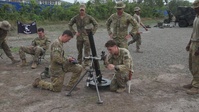 Guam Army National Guard and Australian Army Mortar Dry Fire