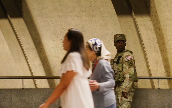 Arkansas National Guardsmen Patrol Nation’s Capital