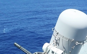 USS John Paul Jones (DDG 53) conducts underway operations in the Philippine Sea