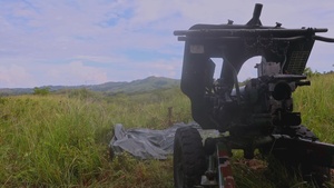 Keris Strike 26: Set up for live fire artillery exercise (no sound)