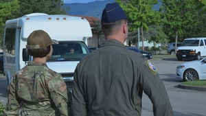B-Roll: CSAF and CMSAF Visit Aviano