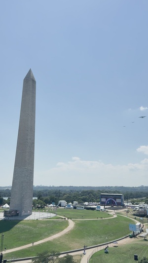 Freedom 250 Salute To America 4th of July 2026 USAF Flyovers