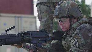 B-Roll: SETAF-AF Soldiers compete in weapons lane during NCO, Soldier of the Year Competition