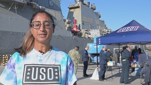 NSA Souda Bay USO Ship Visit