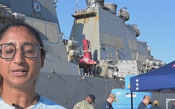 NSA Souda Bay USO Ship Visit