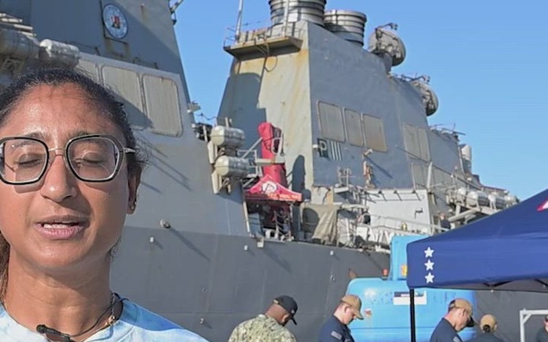 NSA Souda Bay USO Ship Visit