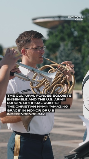 U.S. Army Europe and Africa Band and Chorus celebrates Freedom250 in Kyiv, Ukraine