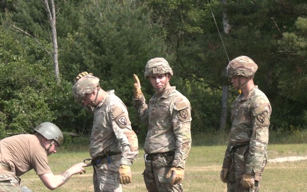 Rappel Tour Training at Fort McCoy