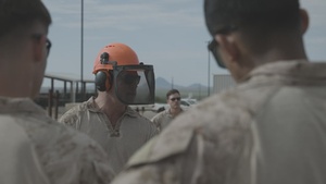 JTF-SB Marines hold chainsaw licensing training at Border Patrol station