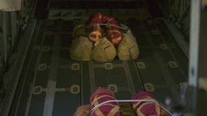 B-Roll: U.S. Coast Guard conducts air/sea rescue kit supply drop training during RIMPAC 2026