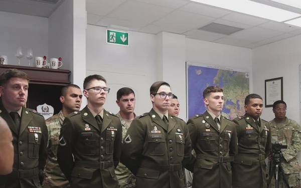 B-Roll: SETAF-AF Soldiers test written, board knowledge during NCO, Soldier of the Year Competition