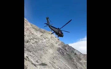Idaho Army National Guard conducts search and rescue mission on Mount Idaho