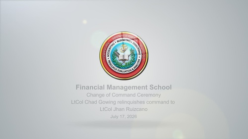 Financial Management School Change of Command
