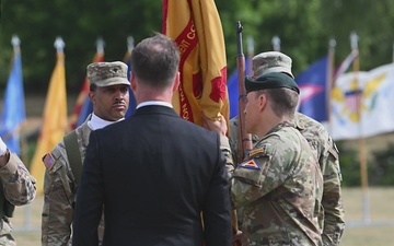 USAG Bavaria Conducts Change of Command Ceremony