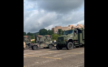 B-Roll: W.Va. National Guard assists in Upshur, Pleasants, and Lewis Counties flood response efforts