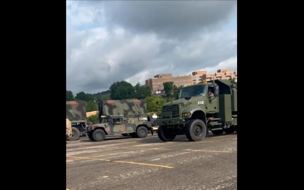 B-Roll: W.Va. National Guard assists in Upshur, Pleasants, and Lewis Counties flood response efforts