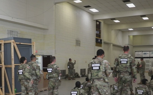 JTF-DC conduct de-escalation training