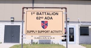 Spc. James conducts daily operations at 1-62 Air Defense Artillery Regiment, Supply Support Activity