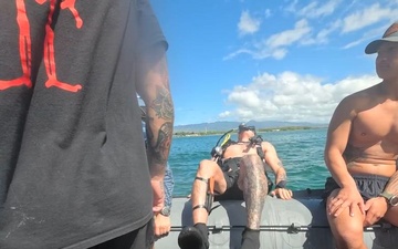 B-Roll: U.S. Navy, Royal New Zealand Navy, Royal Canadian Navy, Peruvian Navy, Mexican Navy Divers conduct familiarization dives during RIMPAC 2026