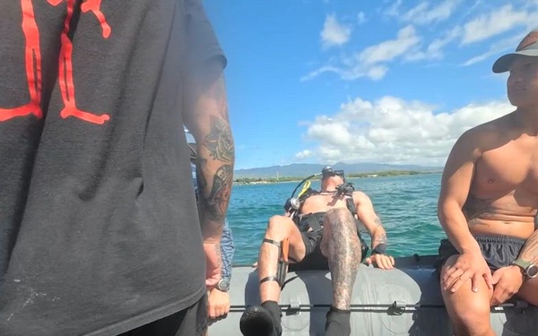 B-Roll: U.S. Navy, Royal New Zealand Navy, Royal Canadian Navy, Peruvian Navy, Mexican Navy Divers conduct familiarization dives during RIMPAC 2026