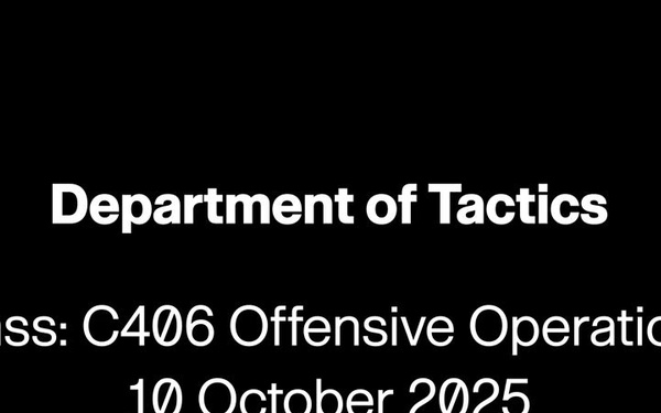 C406 - Offensive Operations