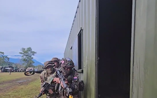 U.S., Malaysian Forces Execute Force-on-Force Training