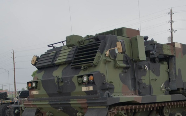 MOS 13M Multiple Launch Rocket System (MLRS/HIMARS) Crewmember-United States Army Military Occupational Specialty- MLRS-1