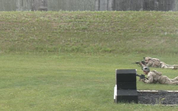 Squad live fire on Range 41 at Fort McCoy