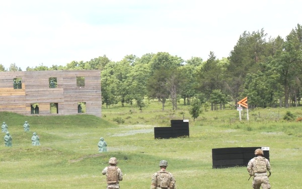 Squad live fire on Range 41 at Fort McCoy