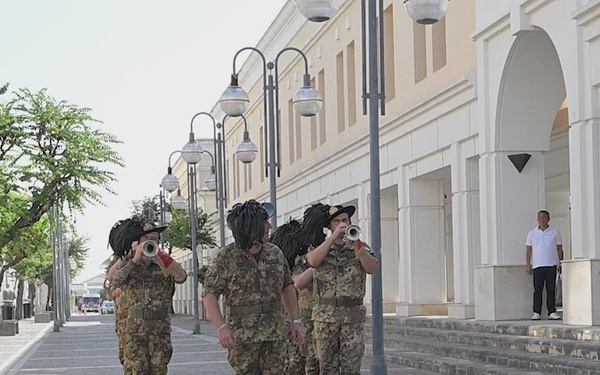 AFN Naples B-Roll - NSA Naples Change of Command