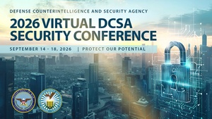 2026 Virtual DCSA Security Conference Announcement