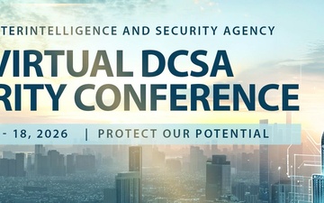 2026 Virtual DCSA Security Conference Announcement