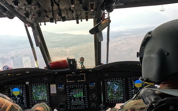 WA National Guard Supports Modrite Fire Operations