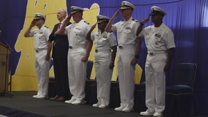 USS Iwo Jima change of command ceremony