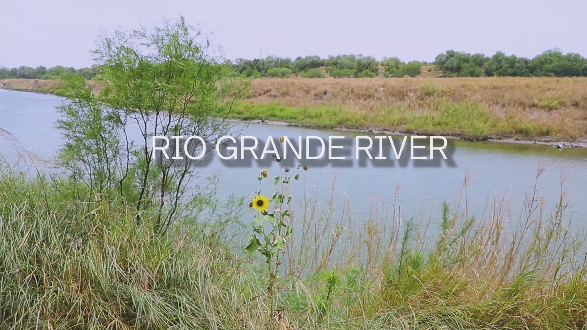 A soldier discusses the capabilities of the Dronebuster system near Rio Grande Valley, Texas.