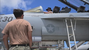 B-Roll: Navy launches F/A-18F Super Hornets for sinking exercise during RIMPAC 2026