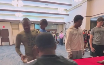 Pacific Update - Atlanta Falcons visit Camp Zama