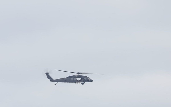 *B-Roll* USARPAC Best Squad Competition 2026: Helocast and Zodiac Paddle