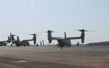 Pitch Black 26: MRF-D Marines participate in Mindil Beach flying display