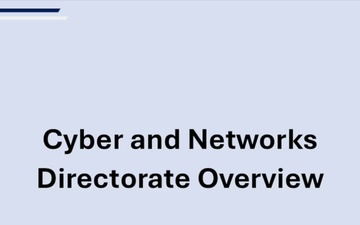 2026 LCID Cyber &amp; Networks Directorate Portfolio Overview