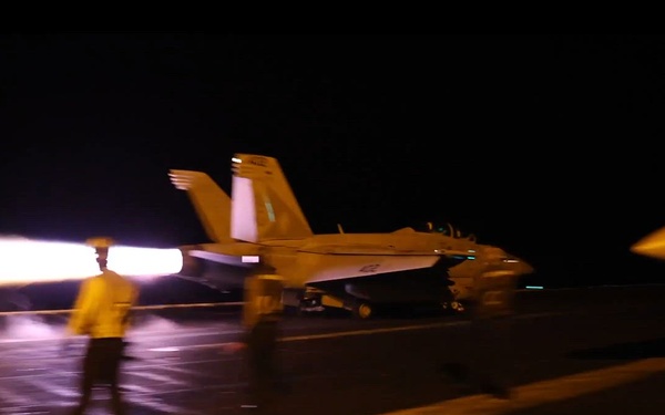 USS George H.W. Bush (CVN 77) Conducts Flight Operations