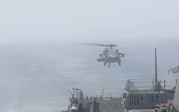 USS John Finn (DDG 113) Conducts Flight Quarters