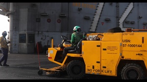 USS Abraham Lincoln (CVN-72) Conducts Flight Operations