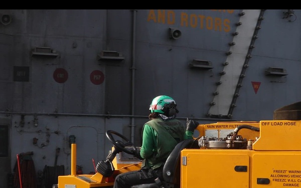 USS Abraham Lincoln (CVN-72) Conducts Flight Operations