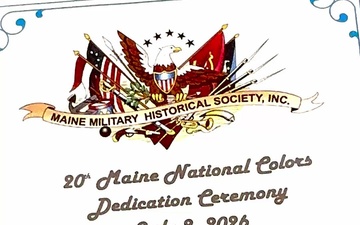 20th Maine Flag Dedication