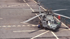 USS Miguel Keith (ESB 5) Conducts Flight Operations
