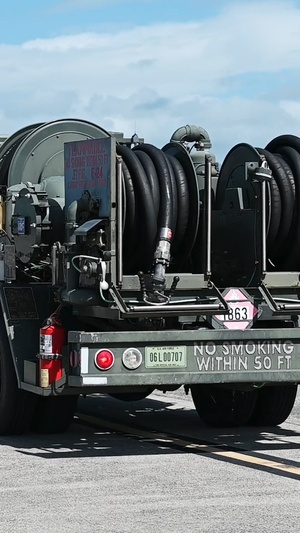 Rapid refueling keeps the B-2 mission moving (vertical reel)