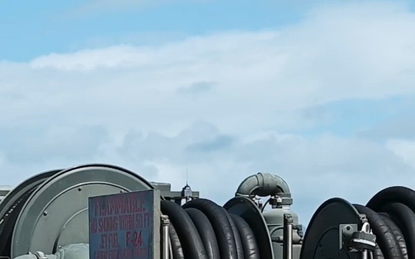 Rapid refueling keeps the B-2 mission moving (vertical reel)
