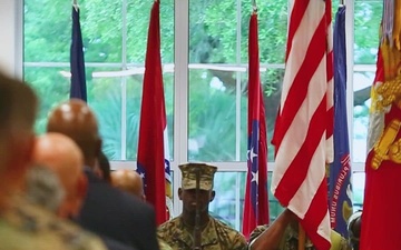 Brig. Gen. Andre M. Ingram Assumes Command of Marine Corps Installations East