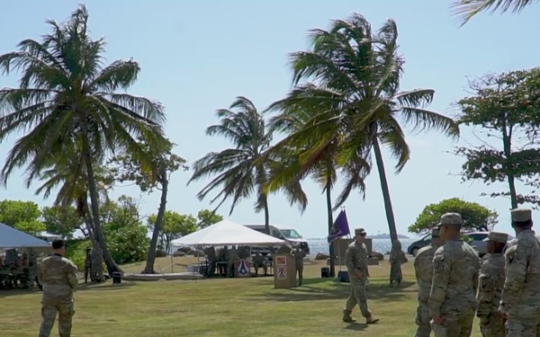 Caribbean Readiness Group Change of Command Ceremony